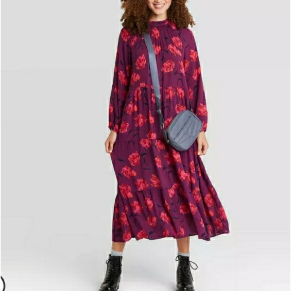 A New Day floral midi dress.